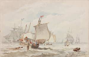 Vor Hartlepool von John Wilson Carmichael