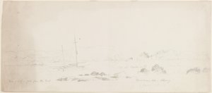 Ein Sturm aus dem Osten bei Mossmans Hole-Oldang von John Wilson Carmichael