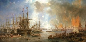 Die Bombardierung von Sveaborg, 9. August