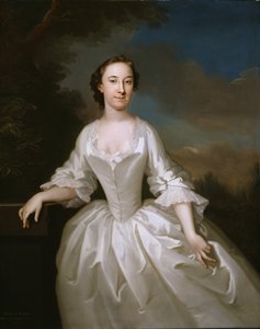 Porträt von Lucy Parry, Frau von Admiral Parry von John Wollaston