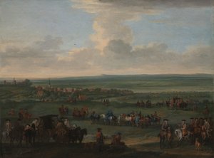 Georg I. in Newmarket, 4. oder 5. Oktober 1717