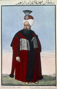Ahmed II (1642-95) Sultan 1691-95, aus 