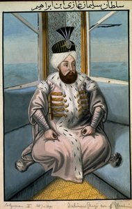 Solyman II (1642-91) Sultan 1687-91, aus 