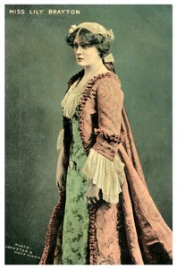 Lily Brayton, britische Schauspielerin, ca. 1900-1919
