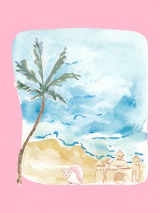 Tropischer Strandtag