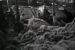 Jutefabrik, Kolkata, Indien, 2017