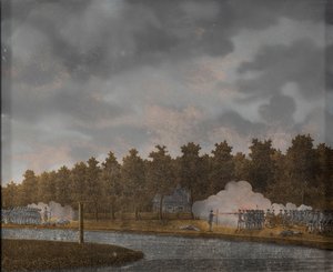 Feuergefecht am Vaartse Rijn bei Jutphaas