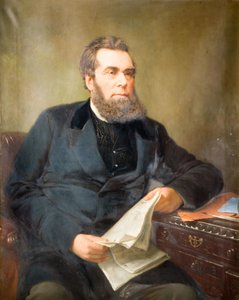 Porträt von John Skirrow Wright 1823-1880, 1880 von Jonathon Pratt