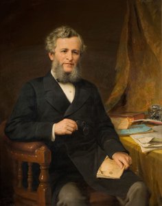 Porträt von The Rt. Hon. Jesse Collings von Jonathon Pratt