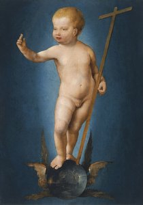Das Jesuskind auf der Weltkugel, ca. 1530