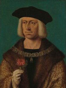 Porträt von Maximilian I. (1459-1519), Kaiser des Heiligen Römischen Reiches
