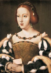 Porträt von Eleonore von Österreich von Joos van Cleve