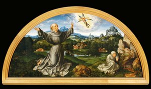 Altarbild der Beweinung Christi von Joos van Cleve
