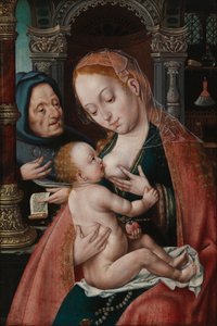 Die Heilige Familie von Joos van Cleve