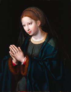 Die Jungfrau im Gebet von Joos van Cleve