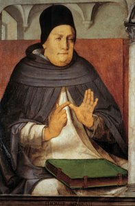 Darstellung des Heiligen Thomas von Aquin (1225-1274), Kirchenlehrer