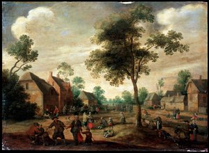 Ländliche Feier, 17. Jahrhundert von Joost Cornelisz Droochsloot