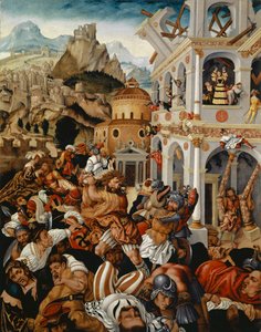 Die Geschichte von Samson, ca. 1525-1530 von Jorg I Breu