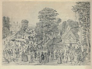 Eine Hochzeitsfeier in Bermondsey, 1590, 1920