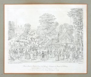 Fest in Horseydown um 1590