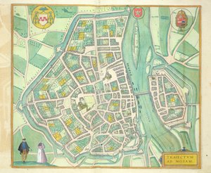 Karte von Maastricht, aus 
