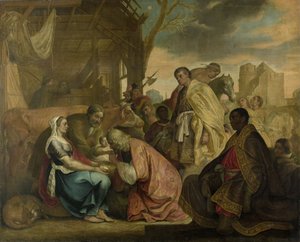 Die Anbetung der Weisen, 1646 von Joris van Schooten