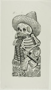 Calavera von Francisco Madero, aus Calavera Maderista von José Guadalupe Posada