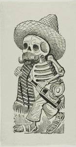 Calavera von Francisco Madero, aus Calavera Maderista von José Guadalupe Posada