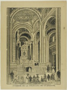 Innenraum der Kollegiatkirche von Guadalupe