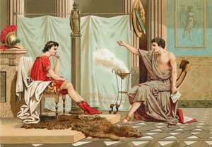Erziehung Alexanders des Großen durch Aristoteles