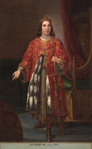 Porträt von König Sancho III. von Kastilien