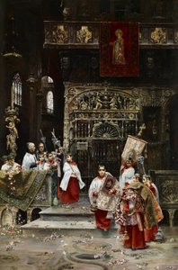 Chorknaben von Jose Gallegos Arnosa