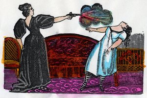 Die Ermordung von Malaguene in Tarasquillo, Mexiko, um 1890 von Jose Guadalupe Posada