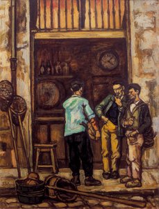 Die Taverne von Santander (Spanien) 1944-1945