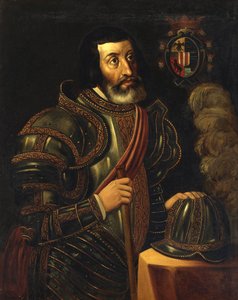 Porträt von Hernan Cortez