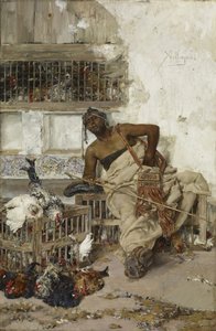 Geflügelmarkt, Tanger, ca. 1881
