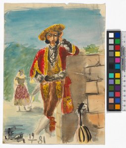 Kostümfiguren (Spanier?)