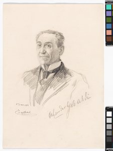 Porträt des Schauspielers Alexander Girardi von Josef Engelhart