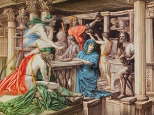 Das Passah und der Tod der Erstgeborenen von Josef Johann Michel