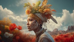 Dreamcore_traumhafte Szene-Aborigines_01