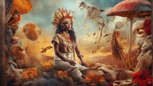 Dreamcore_traumhafte Szene-Aborigines_04