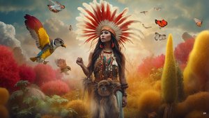 Traumhafte Szene - Indianisch 03