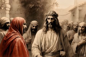 Jesus verraten von Judas