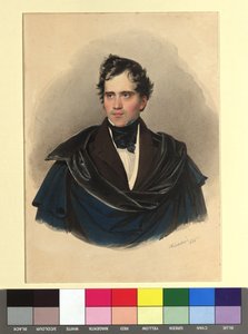 August Friedrich Graf Marschall auf Burgholzhausen und Tromsdorf von Josef Kriehuber