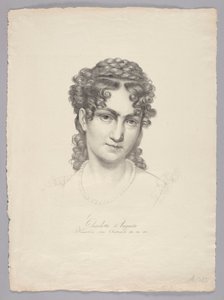 Charlotte Auguste, Kaiserin von Österreich etc. von Josef Kriehuber