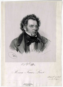 Franz Schubert Lithografie von Josef Kriehuber