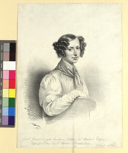 Frau Alosia Passini, geb. Forstner von Josef Kriehuber
