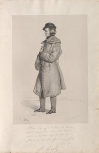 Porträt von Franz Liszt 1811-1886, 1840 von Josef Kriehuber