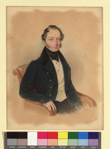 Unbekannter Herr von Josef Kriehuber