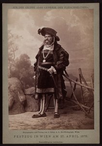 Jos. Ullmann, Fleischselcher beim Makartfestzug 1879